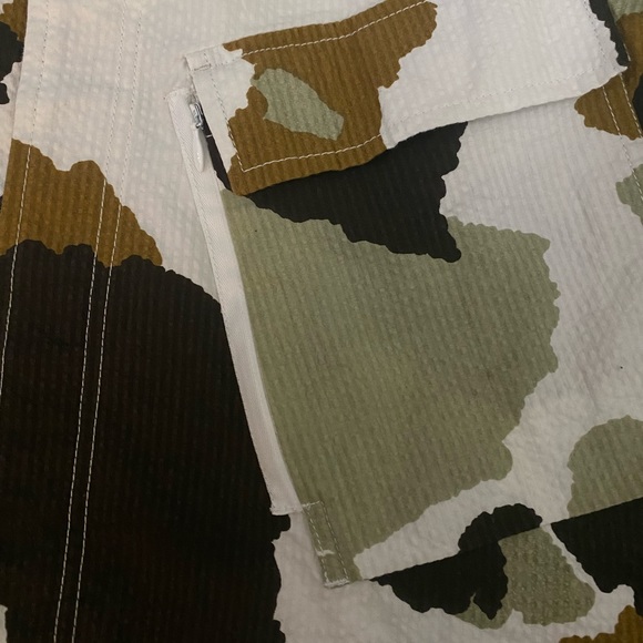 SS18 MAHARISHI SUMMER WOODLAND CAMO BUTTON UP! - Picture 3 of 5